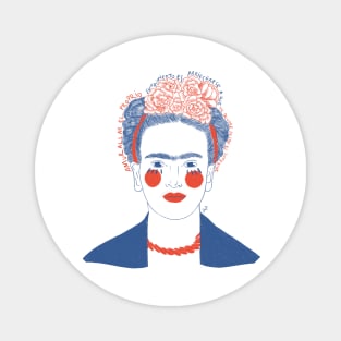 Frida Kahlo Magnet